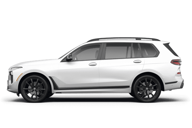 BMW X7 - Side view BMW X7 - Side view
