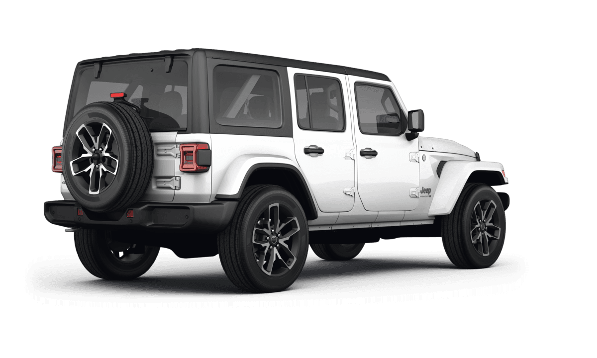 Jeep Wrangler - Back view Jeep Wrangler - Back view